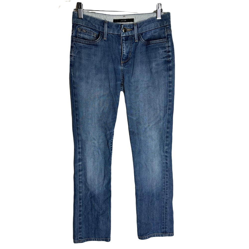 Joe's Womens Jeans Size 25 Actual Measurement 27x28 Blue Straight Leg Jeans